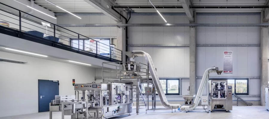 Showroom Logistik und Produktion tbs-pack GmbH 