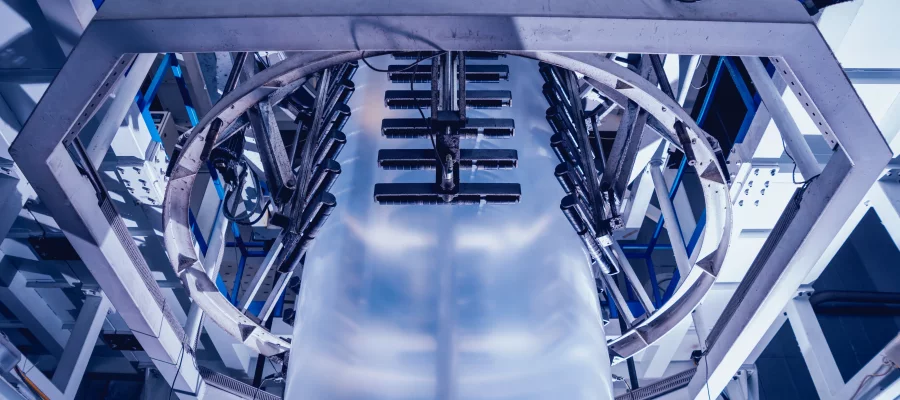 Folienherstellung Extruder