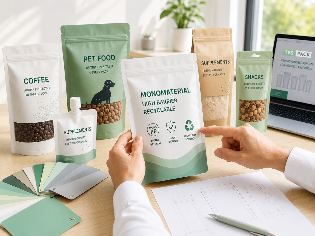 Kostenfreier Verpackungs-Check für Standbodenbeutel & Doypacks von tbs-pack