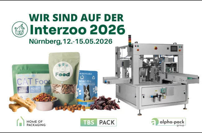 Interzoo 2026 - Verpackungslösungen für Tiernahrung