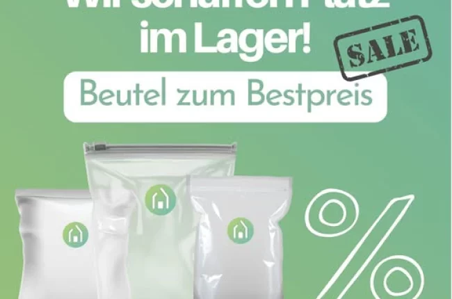 Wir schaffen Platz im Lager