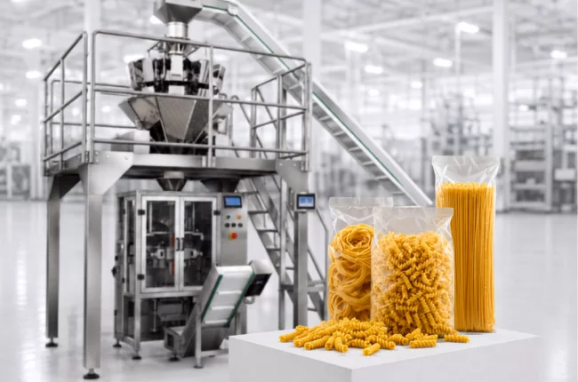 Automatic Pouch Packaging Machine for Pasta