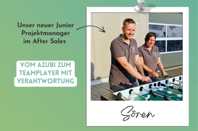 Vom Azubi zum Teamplayer mit Verantwortung